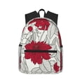 thumbnail image 1 of Fotbe Leaves And Anemone Mochila Ligera Casual para Laptop para Hombres y Mujeres, Mochila Impermeable de Uso Diario, Mochila para Universidad, 1 of 6