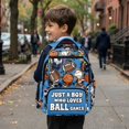 thumbnail image 6 of Xixirimido Kids Backpacks for Boys Girls, 17 Inch Large Capacity Backpack Toddler Elementary Schoolbag for Teens Students Lightweight Durable Bookbag, Multi Sport Ball Print, 6 of 8