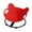 Rouge, variante sur Siruishop Chaise Pivotante pour Enfants Jouet Apaisant Siège Rotatif à Charge pour Garçons Filles Enfants Rouge