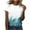 Multicolor#04, variant on Plus Size Tops for Women Vintage Floral Printed Summer Short Sleeve Basic Crewneck Graphic T-Shirts Loose Oversized Dressy Casual Tunic Blouse Multicolor#03 XL