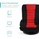thumbnail image 4 of Songqin Swivel Gaming Chair 360 Degree Multipurpose Floor Chair Rocker for TV, Reading, Playing Video Games w/Lumbar Support, Armrest Handles, Adjustable Foldable Backrest - Black/Red, 4 of 14