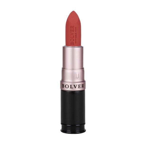Bolver Waterproof Matte Lipstick. Nourishing Long Lasting Highly Pigmented Lipstick with Intense Hydration Shade No 117