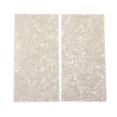thumbnail image 1 of 2pcs White Pearl Celluloid Guitar Head Veneers Shell Sheets Guitar Parts, 1 of 7