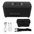 thumbnail image 1 of Caja refrigerada para enfriador de insulina con puerto de carga USB, sellada, 100-240 V, caja refrigerada portátil para almacenamiento de medicamentos, enchufe estadounidense negro, 1 of 15
