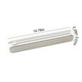 thumbnail image 3 of Dvkptbk Magnetic Plastic Wrap Dispenser with Slide Cutter, Refillable Tin Aluminum Foil Dispenser, Reusable Sturdy Abs Cling Film Food Wrap Cutter Foods Wrap Cutter Kitchen Utensils & Gadgets, 3 of 9