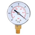 thumbnail image 1 of Vacuum Gauge -1-0 bar -30-0 inHg 50 mm 1/8 BSPT, Bottom Connection for Air, Water, Oil, 1 of 4