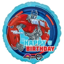 Transformers Happy Birthday Foil / Mylar Balloon 18" ( Each )