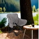 thumbnail image 3 of Sillas De Camping Playa Pesca Plegables Impermeables Set 4 Color Gris, 3 of 3