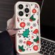 thumbnail image 3 of Funda de silicona TPU suave a prueba de golpes para iPhone, funda de Año Nuevo con sombrero de Navidad para iPhone 16, 15 Pro Max, 14 Plus, 11, 13, 12 Pro, X, XS, XR, 8, 7, 3 of 5