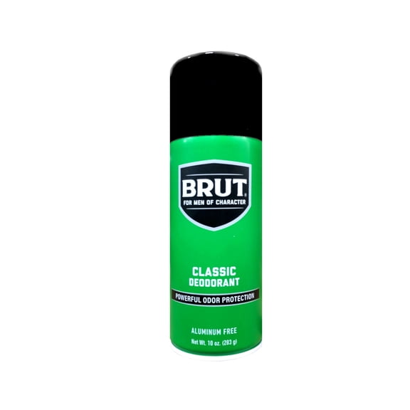 Brut Scented Protecting Deodorant Spray Classic Scent 10 oz