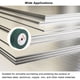 thumbnail image 5 of Uxcell Rueda de Pulido de Flap de Nylon No Tejido de 150mm x 50mm 240 Grano Verde, 5 of 5