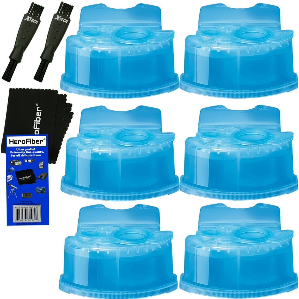 Braun Clean & Renew Refill Cartridges, Replacement Cleaner, Cleaning Solution (6 pack) for