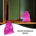 thumbnail image 4 of Luxshiny 20Ud Bolsa De Satén Con Cordón Para Guardar Extensiones Y Pelucas Protegiendo Del Polvo, 4 of 6