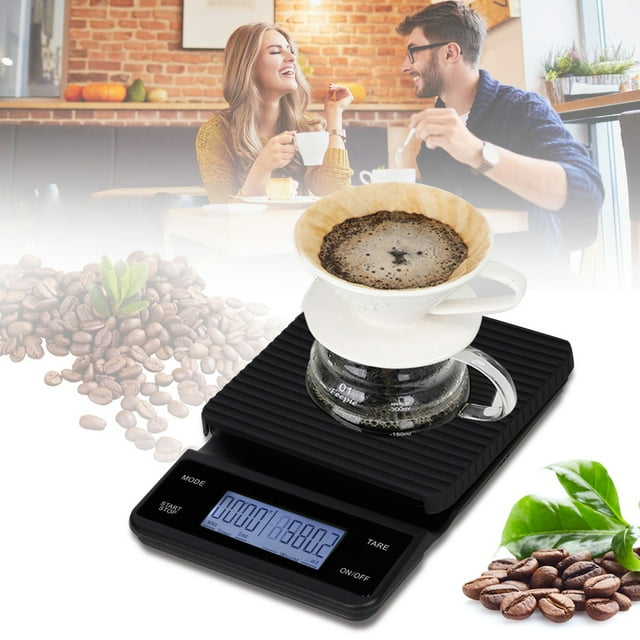 Báscula Electrónica Multifuncional con Pantalla Táctil, Capacidad de 3kg/0.1g, 5 Unidades de Medida, Carga USB y Uso con Pilas AAA, Diseño Compacto y Portátil.