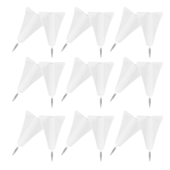 FONWILYO 24 Pcs Épingles à Pousser en Métal en Forme d'Avion pour Décoration Murale et Panneaux d'Affichage