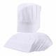 thumbnail image 1 of Decoraciones para fiestas temáticas, 24 piezas de gorros de chef desechables blancos, gorros de cocina unisex ajustables para catering y suministros para fiestas de cumpleaños. Ligeros y cómodos con, 1 of 6