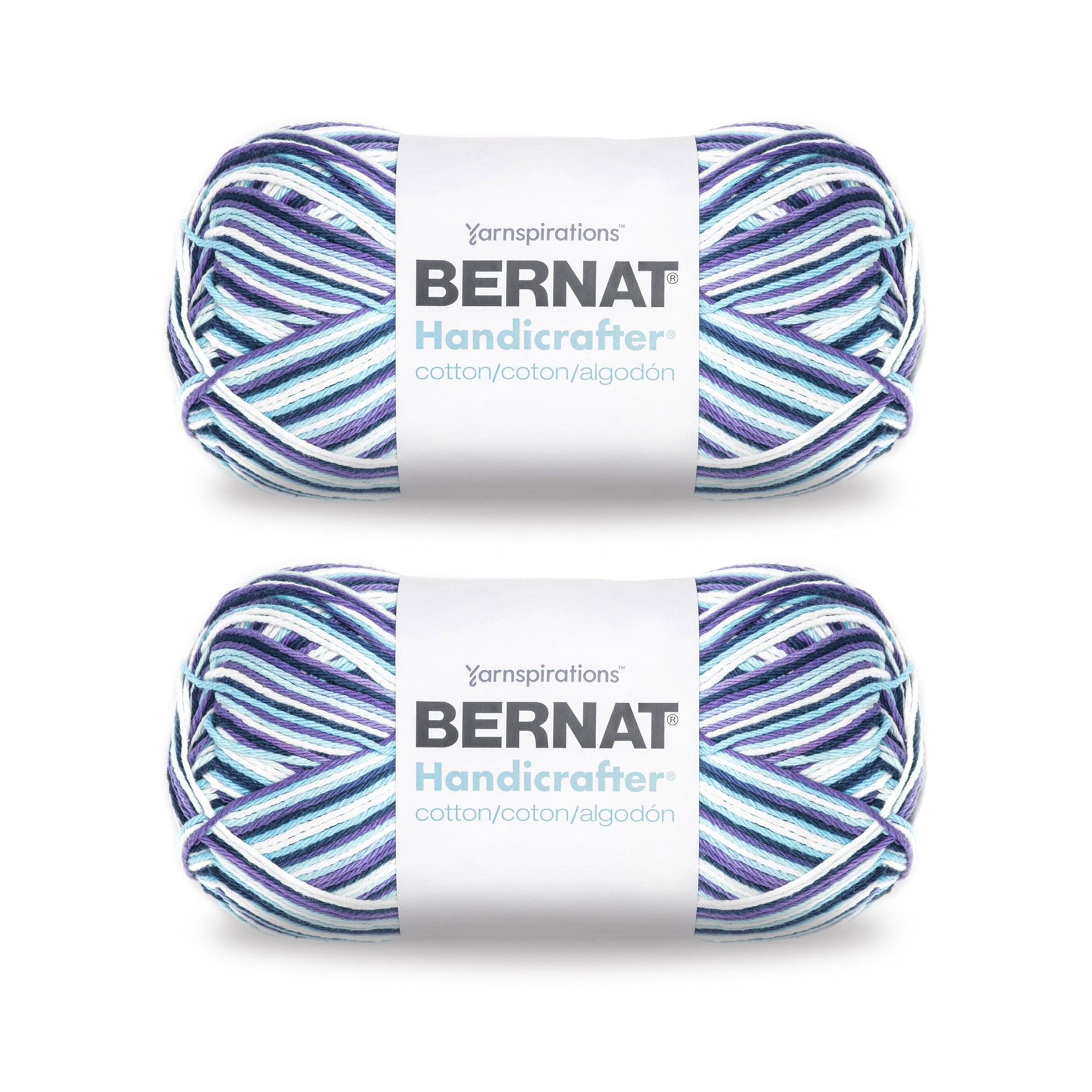 Bernat Handicrafter Cotton Big Ball Moondance Yarn 2 Pack of 340g