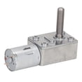 thumbnail image 4 of DC Speed Reduction Motor 18RPM M8x33mm Aluminum Brass Worm Gear Motor 4632‑370 DC12V, 4 of 5