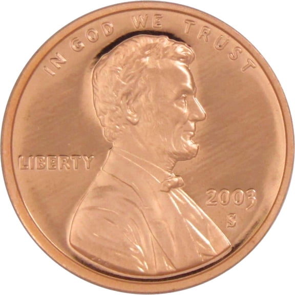 2003 S Lincoln Memorial Cent Choice Proof Penny 1c Coin Collectible