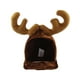 thumbnail image 1 of Gorro navideño para mascotas pequeñas, con astas de café, accesorio para disfraz de gato o perro (talla única), 1 of 5