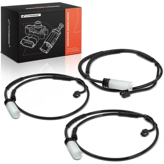 A-Premium Front and Rear Disc Brake Pad Wear Sensors Compatible with Mini Cooper Paceman 2013-2016, Cooper Countryman 2011-2016, 3-PC Set