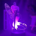 thumbnail image 2 of Fairy Tinkerbell Figure 3d Visual Light Led Night Light Princess Tinker Bell Home Decoration Color Changing Illusion Table Lamp Wigslar-SinKeeU, 2 of 4