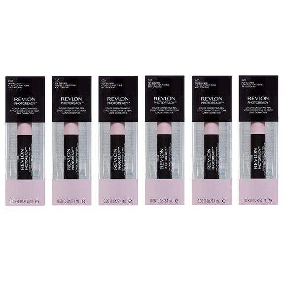 Revlon Photoready Color Correcting Pen #020 for Dullness (Pack of 6)