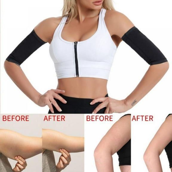 Arm Slimmer Wrap One Pair Sweat Sauna Arm Shaper Slimming Arm Control Thermo Arms Band Workout Shapewear Stretch Belt