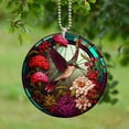 thumbnail image 4 of Hxlamzoo Hummingbird Pendant Car Rear View Mirror Hanging Accessories Ornament Car Interior Fluttering Ornament Car Interior Acrylic Decor Car Rear View Mirror Accessories, 4 of 8