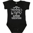 thumbnail image 3 of Inktastic Mommy and Daddy Little Valentine Boys or Girls Baby Bodysuit, 3 of 5