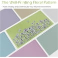 thumbnail image 3 of Large Mouse Pad for Desk Top, Floral Gaming Mousepad Desk Mat for Home Office, Green, 3 of 7