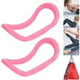 thumbnail image 1 of 2 Pack Yoga Ring Pilates Exercise Fitness Rings Magic Circle Neck Equipment Accessories for Back Shoulder Leg Arm Thigh Pain Home Workouts Gym Tools, 1 of 7