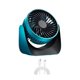 thumbnail image 3 of Ventilador de mesa portátil compacto 360 ° ajustable mesas ventilador de escritorio para ventilador de oficina en casa, 3 of 7