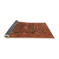 thumbnail image 2 of Ahgly Company Indoor Rectangle Oriental Orange Industrial Area Rugs, 4' x 6', 2 of 4
