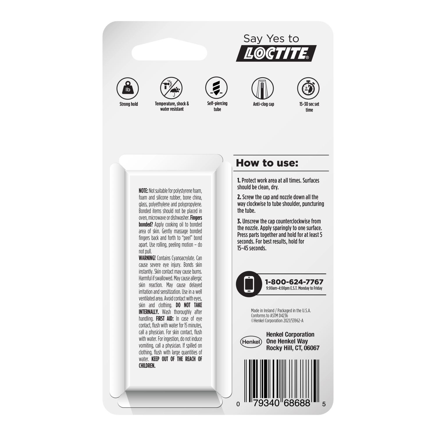 Loctite Super Glue Liquid Tube, 1 Pack of 2 Tubes, Clear 2 g Tubes - image 3 of 13