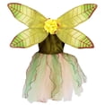 thumbnail image 2 of Vestido de disfraz de hada Petitebella 1-10 años (verde oliva 4-6 años), 2 of 3