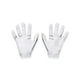 thumbnail image 2 of Guantes de fútbol Under Armour F8 para hombre, talla XXL, blancos, 2 of 2