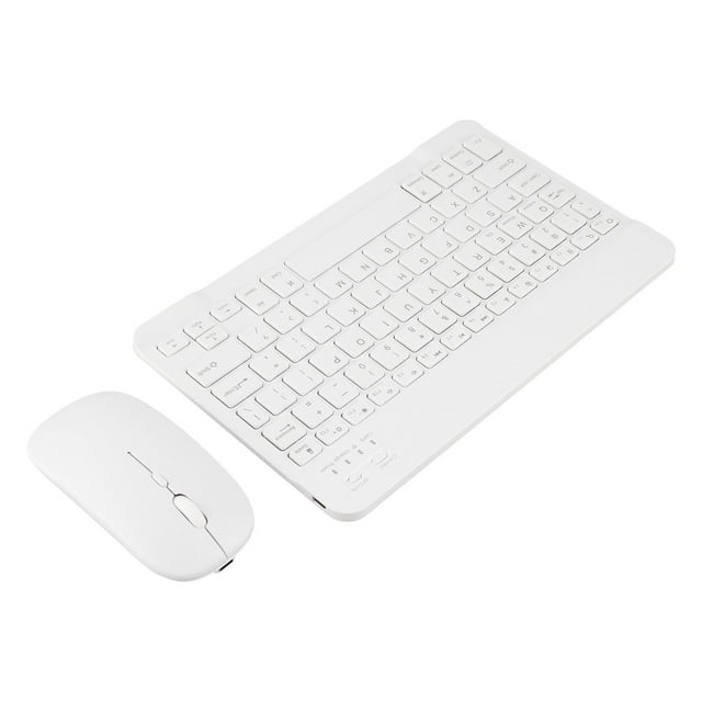 Wirelessly Keyboard And Mouse Combo, 10 Inch Bluetooths Keyboard And Mouse Set For For Win For IOS, Portable Waterproof Matching Keyboard Mouse For Travel Business