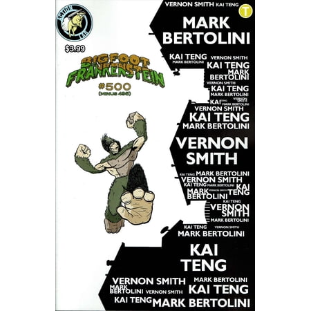 Bigfoot Frankenstein #5 VF ; Action Lab Comic Book