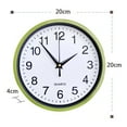 thumbnail image 6 of Riguas 8 Inch Wall Clock Silent Non-Ticking Hanging Clock Large Number Round Clock for Home Office Decoration, 6 of 8