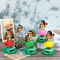 thumbnail image 3 of Solar Hawaiian Dance Figure Car Dashboard Toy Lovely with Solar Panel Shaking Head Doll Dancing Figure Toy for Bedroom Family Desk, 3 of 6