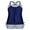Blue Stripes, variant on Rivelino Blouson Tankini Swimsuits for Women 2 Piece Bathing Suits with Boyshorts Tummy Control Swimwear