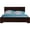 Espresso, variant on Camden Isle Oxford Platform Bed | Paneled Headboard | Low Profile | Queen, Black