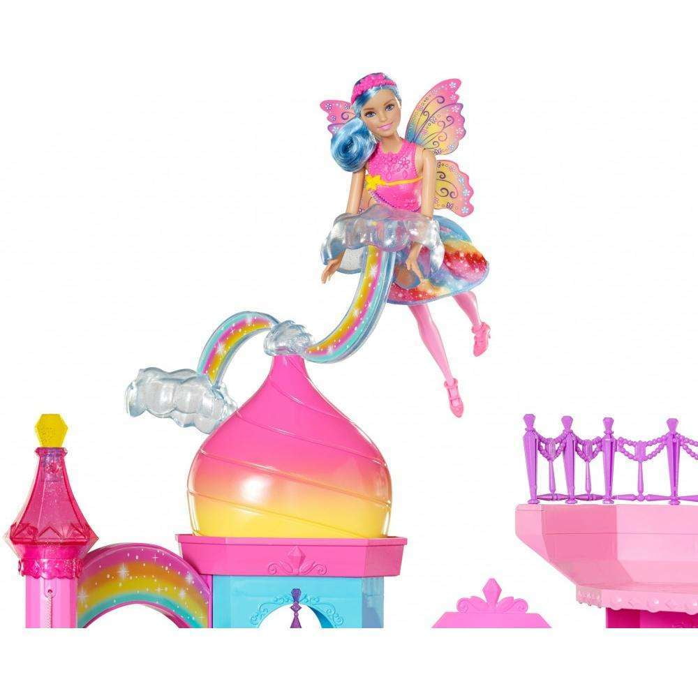 rainbow barbie house