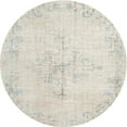 thumbnail image 1 of Ahgly Company Indoor Round Traditional White Gold Persian Area Rugs, 3' Round, 1 of 6