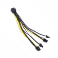 thumbnail image 2 of sweethay PCI CPU divisor de 8 pines hembra a doble PC de escritorio extensor de datos de alimentación Cable adaptador de línea alámbrica Juegos de teclado y mouse para computadora, 2 of 6