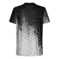 thumbnail image 4 of KIHOUT Men's Cotton Blend Short Sleeve Crew Neck Tees, Full Graphic Printed T-shirt Athletic Workout Gym T-shirts for Men, Moisture Wicking, 4 of 5