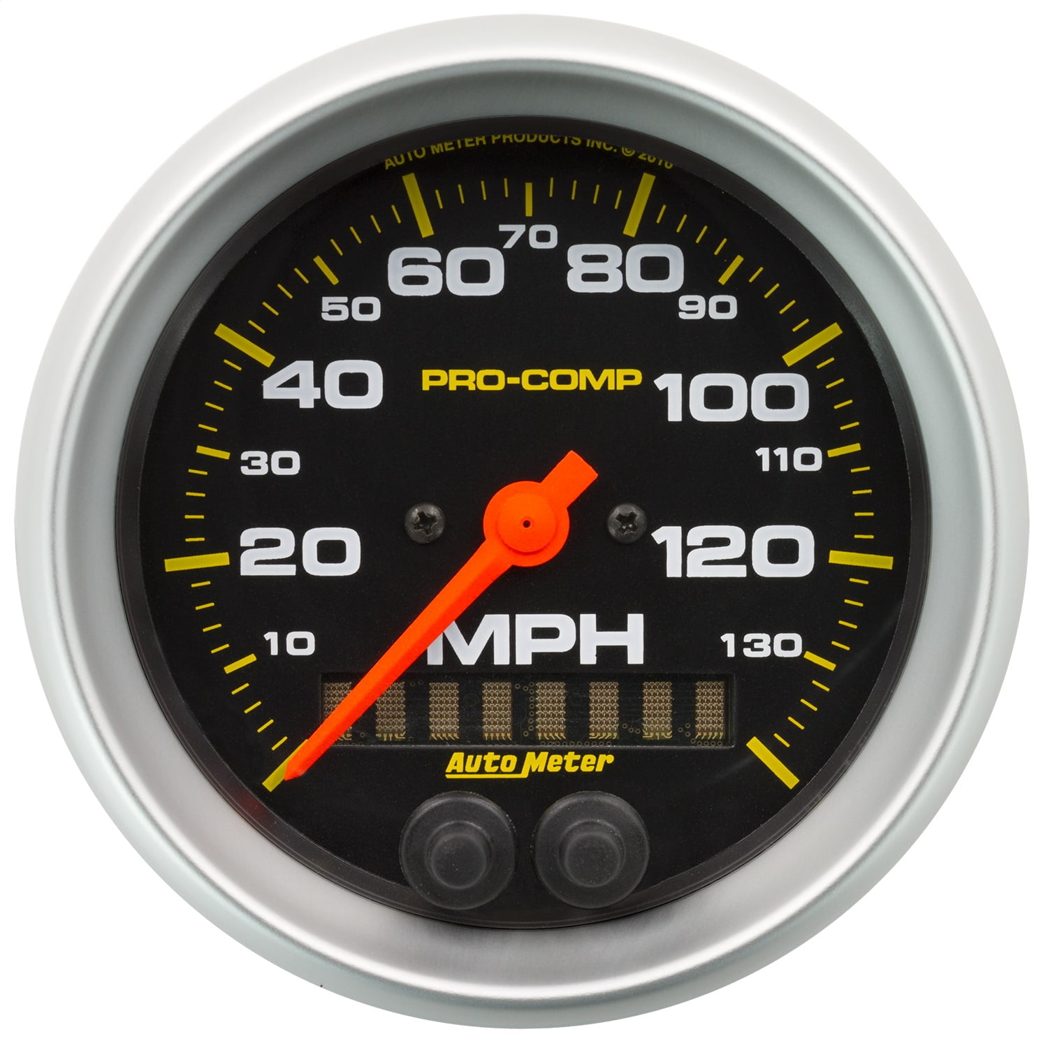 AutoMeter 5180 Pro-Comp GPS Speedometer; 3-3/8 in.; Black Dial Face