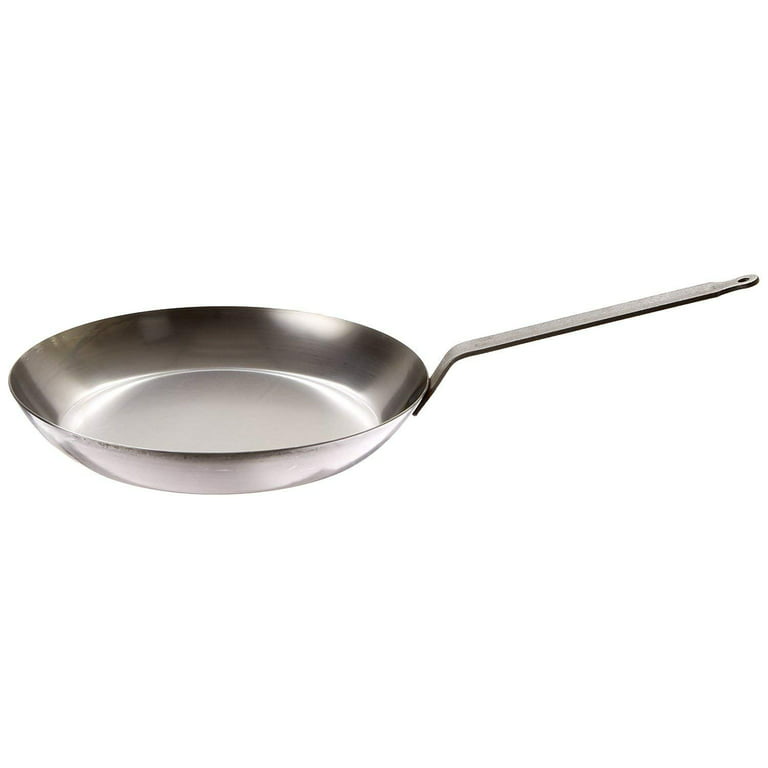 Matfer Black Steel Fry Pan 8-5/8 inch, Silver