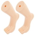 thumbnail image 3 of FOMIYES  Sock Display Holder Female Shoes Filler Support Fake Toes Man Beige, 3 of 8